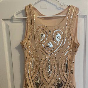 Vintage Flapper Dress